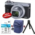 Produktbild: Canon PowerShot G7X Mark III  silber Top-Set / Zubehörpaket