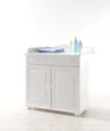 Produktbild: TiCAA Baby Wickelkommode Adam Kiefer Weiß NEU