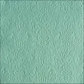 Produktbild: Ambiente Servietten Lunch / Party 33x33cm Elegance Pale Aqua - Hochzeit - Taufe - Geprägt / Embossed - Ideal Als Geschenk