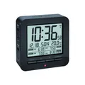 Produktbild: TFA® digitaler Funkwecker 60.2536.01 schwarz Kunststoff