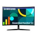 Produktbild: Samsung S36GD Essential Curved Monitor 27 Zoll, PC-Bildschirm mit VA-Panel, Full HD-Auflösung, 4 ms Reaktionszeit, Bildwiederholrate 100 Hz, Eco Saving Plus, Flicker Free, Schwarz, S27D366GAU