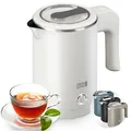 Produktbild: LEBENLANG Edelstahl Reisewasserkocher Klein - 500ml & BPA-Frei I 600W