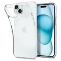 Produktbild: Spigen Liquid Crystal Hülle Kompatibel mit iPhone 15 -Crystal Clear