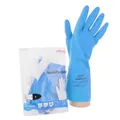 Produktbild: Vileda Professional Multipurpose Handschuh - Der Feine, blau, Anatomisch angepasster Allzweckhandschuh mit Innenbeflockung, Größe: L (9) 100754