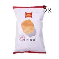 Produktbild: 5x San Carlo Rustica Chips Patatine Kartoffelchips gesalzen 50g Kartoffel chips