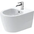 Produktbild: Duravit Wand-Bidet ME by Starck COMPACT m ÜL m HLB 370x480mm 1 Hahnloch weiss (2290150000)