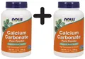 Produktbild: 2 x NOW Foods Calcium Carbonate, Pure Powder - 340g (30,87 EUR/kg)