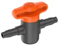 Produktbild: Gardena Micro-Drip-System Absperrventil, 4,6 mm (3/16 Zoll): Zur Regulierung oder Absperrung einzelner Rohrstränge, stufenlos einstellbar, Inhalt: 2 Stück (13217-20)