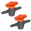 Produktbild: Gardena Micro-Drip-System  Absperrventil, (3/16 Zoll) Inhalt: 2 Stück