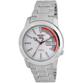 Produktbild: Seiko 5 Automatic White Stainless Steel Watch SNKK25K1 DE*au