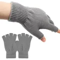 Produktbild: Fingerlose Handschuhe für Herren und Damen  Ohne Fingerkuppen, Fingerless Gloves
