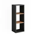 Produktbild: Vicco Standregal, Anthrazit, Honigeiche, Holzwerkstoff, 2 Fächer, Rechteckig, 30x80.1x24 cm, Arbeitszimmer, Büroregale, Aktenregale