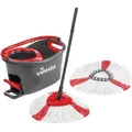 Produktbild: Vileda Bodenwischer Turbo EasyWring und Clean Set, Wischmopp mit 2 Moppköpfen, Eimer und Schleuder