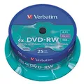 Produktbild: Verbatim DVD-RW 4.7 GB 25 Stück