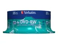 Produktbild: Verbatim 25 x DVD-RW - 4.7 GB (120 Min.) 4x