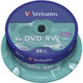 Produktbild: 25er Multipack Verbatim 43639 DVD-RW Rohling 4.7 GB 25 St. Spindel