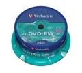 Produktbild: 25 Verbatim Rohlinge DVD-RW 4,7GB 4x Spindel