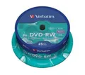 Produktbild: 100 Verbatim Rohlinge DVD-RW 4,7GB 4x Spindel