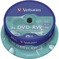 Produktbild: Verbatim 43639 DVD-RW Rohling 4.7 GB 25 St. Spindel Wiederbeschreibbar