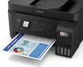 Produktbild: Epson EcoTank ET-4800 - Multifunktionsdrucker - Farbe - Tintenstrahl - nachfüllbar - A4 (Medien) - bis zu 10 Seiten/Min. (Drucken) - 100 Blatt - 33.6 Kbps - USB, LAN, Wi-Fi - Schwarz (C11CJ65402)