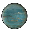 Produktbild: 6x Frühstücksteller Speiseteller Essteller Servierteller Geschirr Teller flach 21cm Bonna Madera Mint Gourmet, Mint, Braun, Blau, Grün