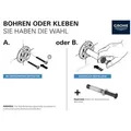 Produktbild: Grohe Essentials Reservehalter 40385001 chrom, Wandmodell