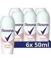 Produktbild: Rexona Women Flower Fresh Deo Roll-on , 6x50ml  EAN59095637