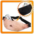 Produktbild: Bauch Gürteltasche - Bierbauch Bauchtasche Wampe Hüfttasche Ranzen Männertasche