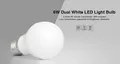 Produktbild: MIBOXER - LED Retrofit E27 -  6W - DUALWEISS weißdynamisch CCT CTA - Funk & WLAN