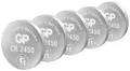 Produktbild: GP Knopfzelle CR 2450 3V 5 St. Lithium GPCR2450STD954C5