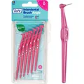 Produktbild: TePe Interdentalbürsten Angle Pink, ISO-Größe 0, Ø 0,4 mm, für kleine Zahnzwischenräume, 6 Stück