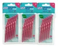 Produktbild: 3x TePe Angle Interdentalbürsten pink 0,4mm 3x6 Stück