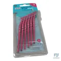 Produktbild: TePe Angle Interdentalbürste, Pink, 0,4mm/ISO 0, 6 Stk., Plaque-Entfernung, effi