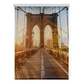 Produktbild: Lichtblick Rollo, Klemmfix, 60x150 cm, Brooklyn Bridge, orange