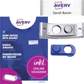 Produktbild: Avery-Zweckform POL30MA66-10DR Namensschild (B x H) 70mm x 30mm 10St.