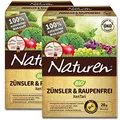 Produktbild: Naturen Zünsler und Raupenfrei XenTari, Hoch wirksames biologisches Präparat zur Bekämpfung von Buchsbaumzünsler an Buchsbäumen und Schadraupen an Zierpflanzen, Obst, Gemüse, 16 x 2,5 g Portionsbeutel