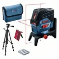 Produktbild: Bosch Kreuzlinienlaser GCL 2-50 selbstnivellierend, roter Laser, 2 Lotpunkte, Tasche, Adapter, Stativ