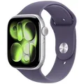 Produktbild: Apple Watch Series 11 46 mm Aluminium (GPS) Sportarmband S/M nebelviolett, silber