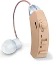 Produktbild: Beurer HA 50 Hearing Aid with Low Noise Playback and Amplification of All Sounds - Ergonomic Fit and Three Ear Canal Attachments