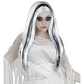 Produktbild: W WIDMANN MILANO Party Fashion 01996 - Perücke Gespenst, in Beutel, Geist, Mottoparty, Halloween