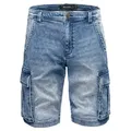 Produktbild: Amaci&Sons Cargoshorts FORT LEE Jeansshorts Herren Bermuda Jeans Short Hose Regular Fit W32