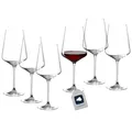 Produktbild: LEONARDO HOME Rotweingläser PUCCINI (6er Set) • Kratzfeste Weingläser (750 ml) • Spülmaschinenfest & Langlebig • Zeitlose Gläser für Rotwein • Modernes Design • Rotwein-Glas Puccini • 069554