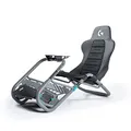 Produktbild: PLAYSEAT Trophy - Logitech G Edition Gaming Rennsitz | Frei verstellbar | Unterstützt Direct Drive | Leicht & Stabil | Absoluter Komfort | ActiFit Material