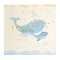 Produktbild: goldbuch 50 395 Babytagebuch Blue Whale, Tagebuch für Neugeborene, Erinnerungsalbum mit 100 illustrierten Seiten, Kunstdruck Einband mit Wal-Motiv, ca. 24,5 x 22,5 x 3,5 cm, Album in Blau und Beige
