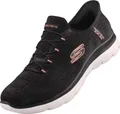 Produktbild: Skechers Slip-ins™ Summits Classy Night Damen Sneaker Schwarz/Roségold