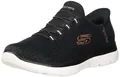 Produktbild: Skechers Damen Freihändige Slip-Ins Summits Classy Night, Schwarz Rotgold, 37 EU