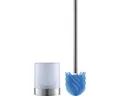 Produktbild: WC-Bürstengarnitur Loomaid edelstahl/blau mit Silikonkopf