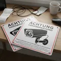 Produktbild: Videoüberwachung Schilder Warnschild Aluminium Hinweis