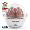 Produktbild: GOURMETmaxx Eierkocher Eierkocher Für 7 Frühstückseier, 350 W, Eierkocher einfach ohne Herd, regulierbarer Härtegrad durch Wasser weiß