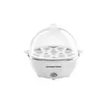 Produktbild: GourmetMaxx Eierkocher  13760 , weiß , Kunststoff,Metall , Maße (cm): H: 17  Ø: 16.8
